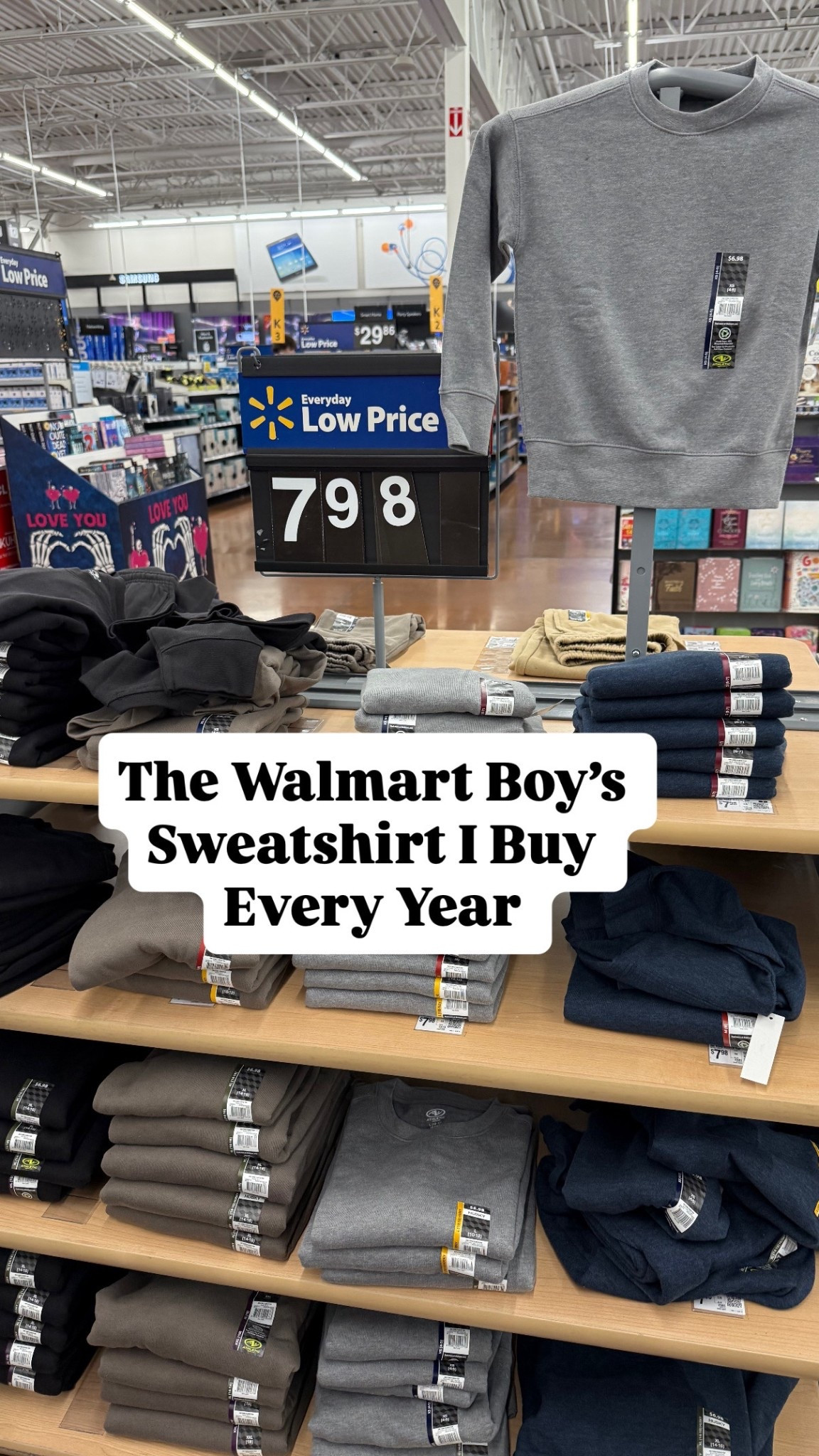 Each year I just buy the next size up in this crewneck. It comes in several colors & you can’t beat the pricee

#LTKKids #LTKFamily #LTKautumn