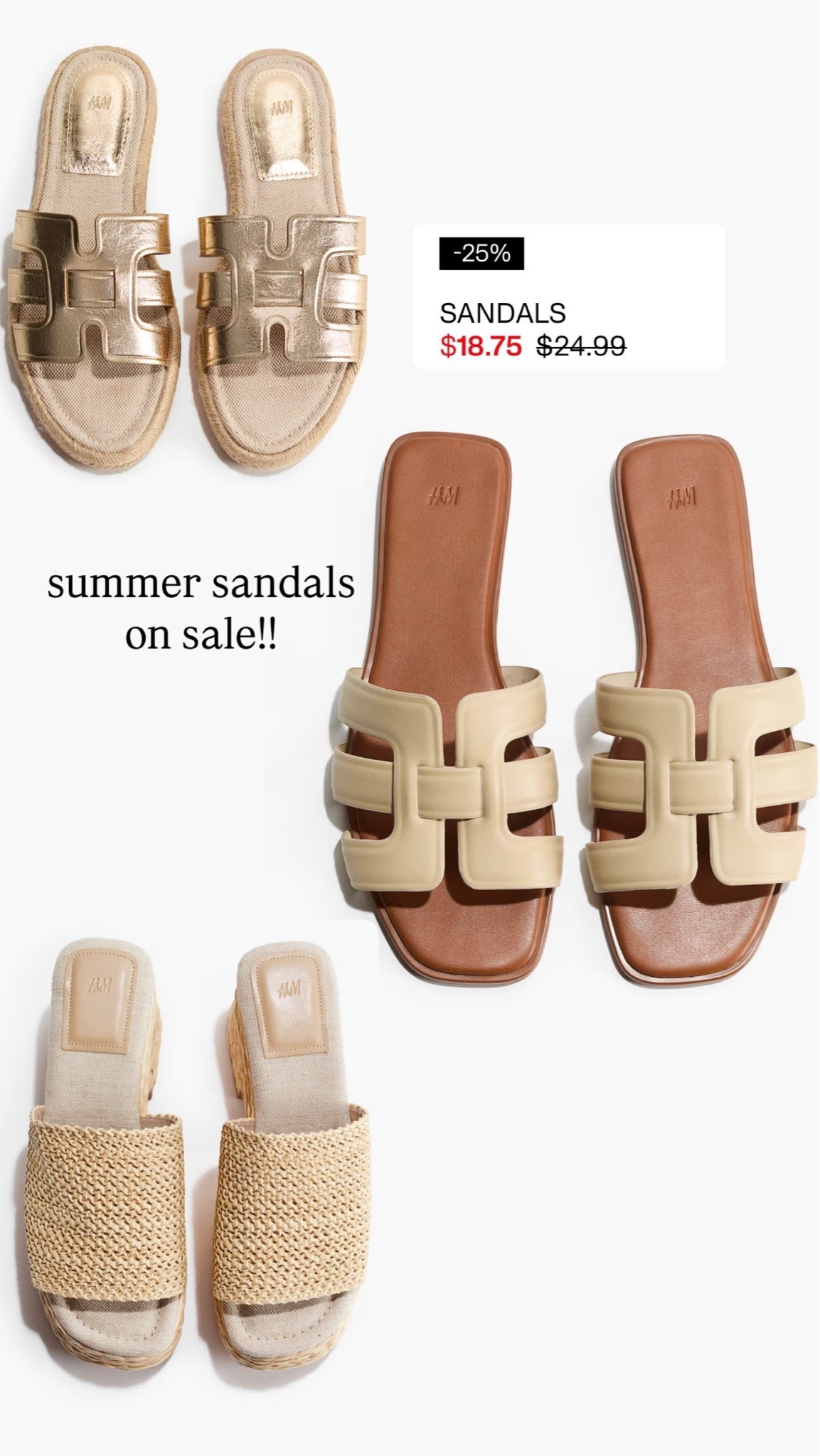 Summer sandals currently on sale! 😍

#LTKootd #LTKSaleAlert #LTKPetite