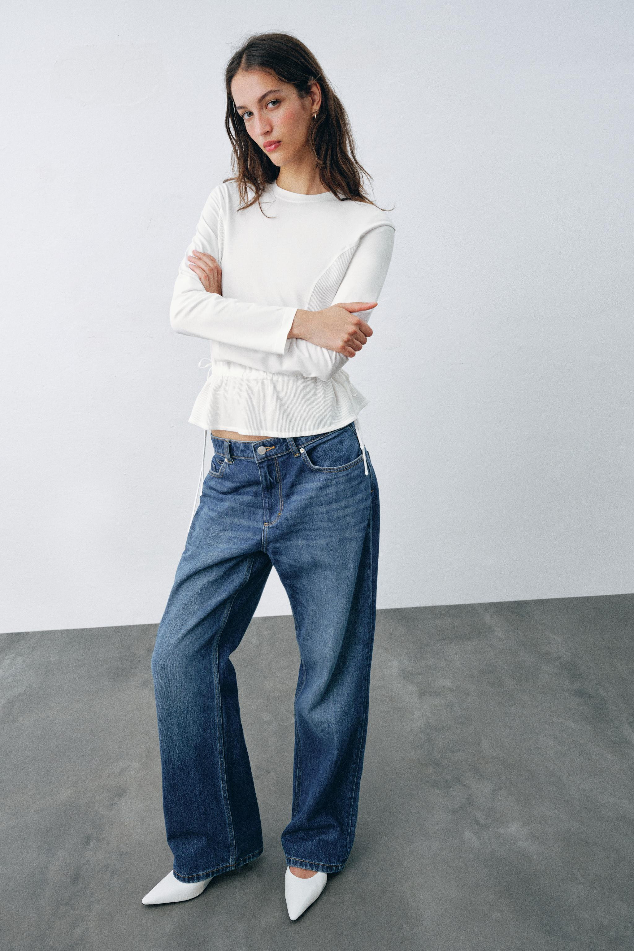 CONTRAST SHORT SLEEVE T-SHIRT | Zara US