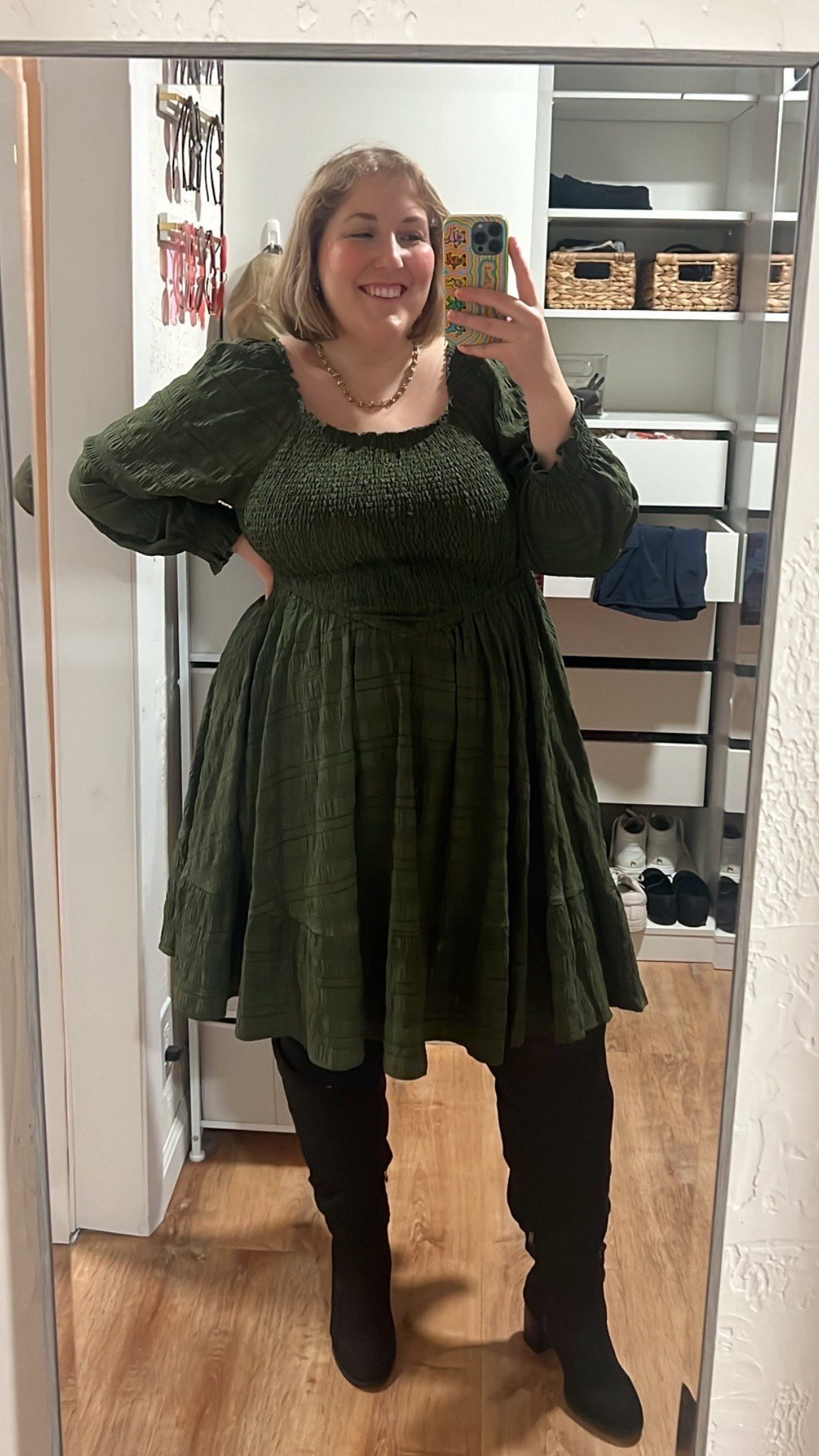 Holiday party outfit 💚 

#LTKSeasonal #LTKHoliday #LTKPlusSize