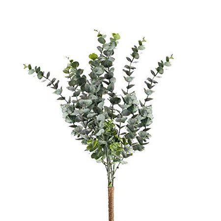 AILANDA Artificial Flower Fake Eucalyptus Leaves Real Touch Faux Eucalyptus Stems Silk Greenery for  | Walmart (US)