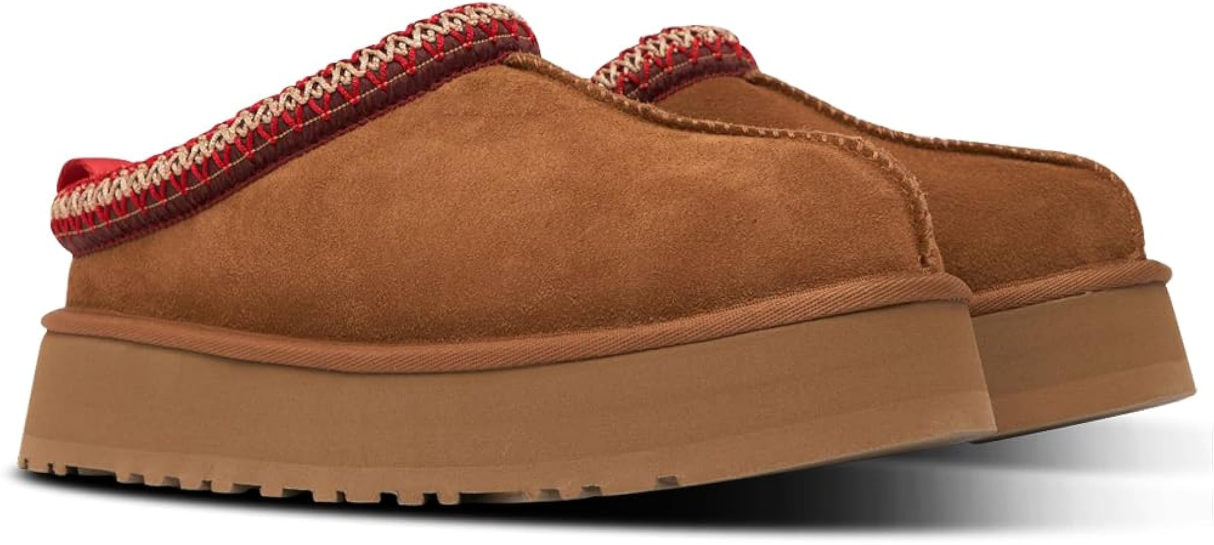 Women's Platform Mini Boots Slippers for Women Indoor Slippers Slip on Fur Fleece Lined Suede Sho... | Amazon (US)