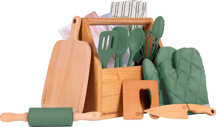 WeeSprout Little Chef Kids Cooking & Baking Set, 14 Piece Cooking Set | Nordstrom | Nordstrom