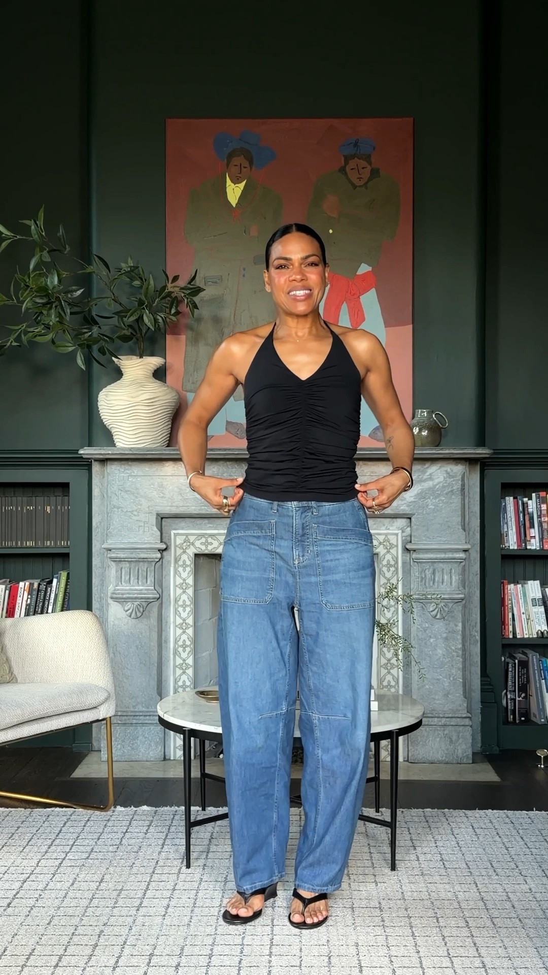 The PERFECT Lightweight denim for summer. It’s the Spanx Supersmooth Authentic 360 lightweight and it’s PERFECTION! I’m wearing small, my true size. Regular length. I’m 5’4”. These jeans feel like the most comfy tissue weight - soft with a tiny bit of stretch and just enough shape and structure. USE MY CODE ANNAGXSPANX for 15% off your first order and free shipping - only applies to regular price items

#LTKMidsize #LTKPetite #LTKTall