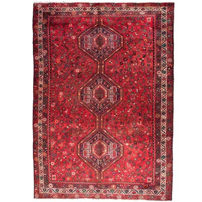 Bnafsha One-of-a-Kind 6'9" x 9'10" 1970s Area Rug in Red | Wayfair North America