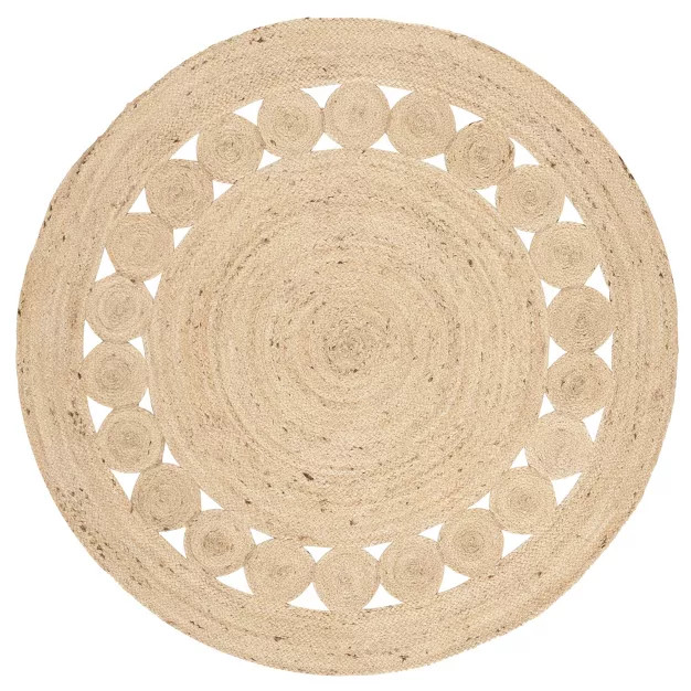 Noemi Solid Woven Round Rug - Safavieh | Target