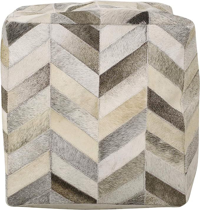Christopher Knight Home 313541 Pouf, Beige, Gray, Brown | Amazon (US)