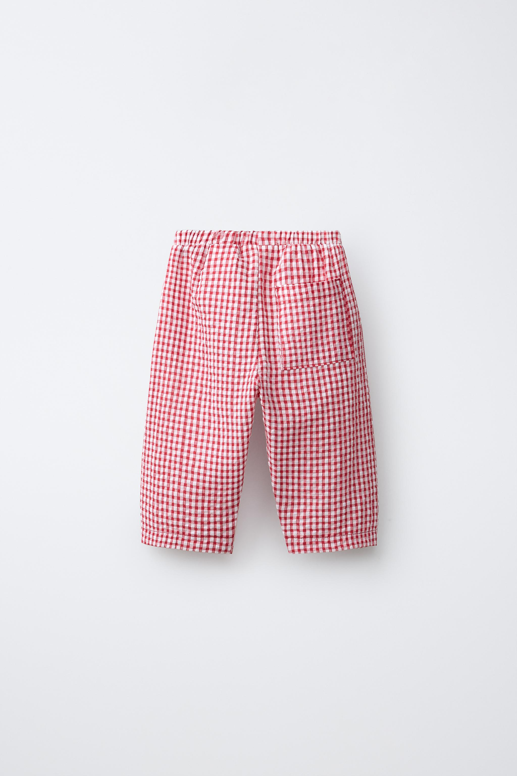PANTALON \u00c0 CARREAUX VICHY | Zara Canada