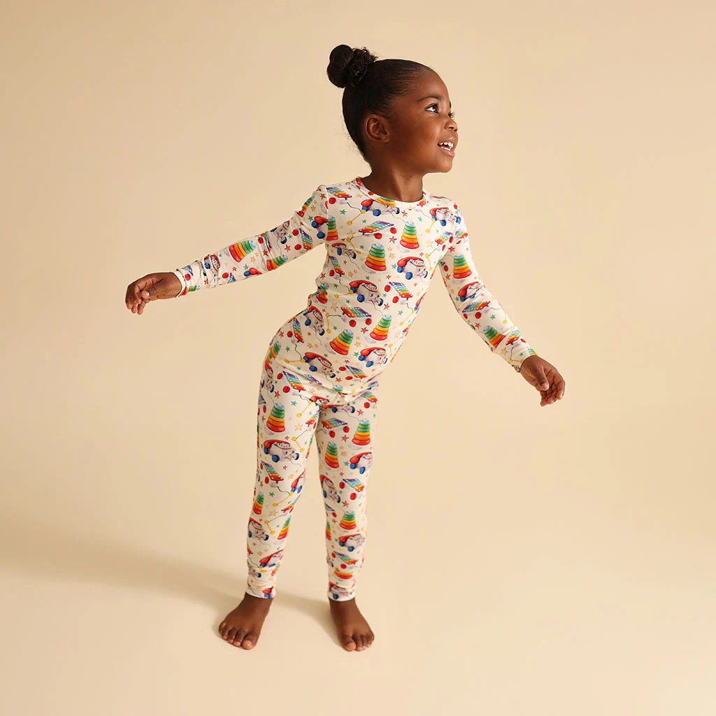 Vintage Fisher-Price™ Classic Pajama Set | Posh Peanut