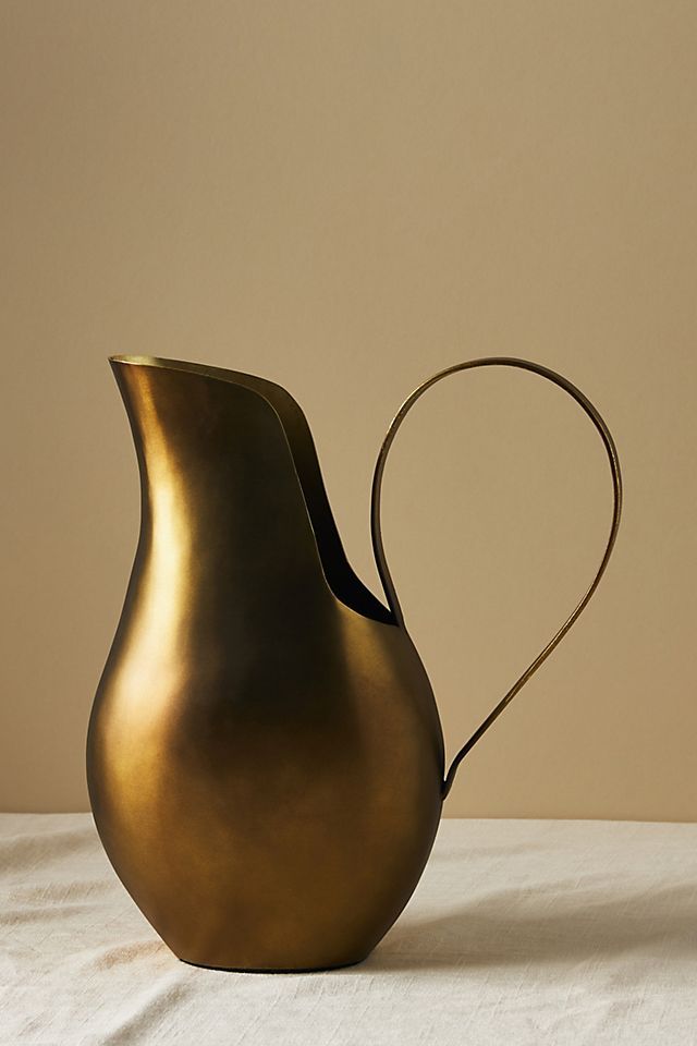 Bronzed Watering Pitcher Vase | Anthropologie (US)