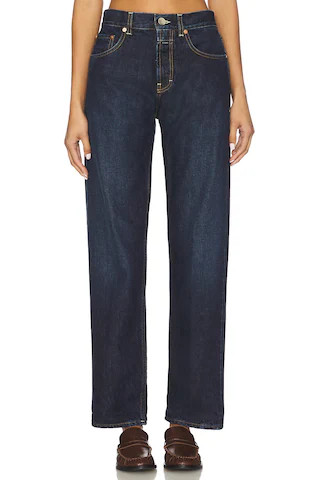 CLOSED Jonta Straight Jeans in Dark Blue from Revolve.com | Revolve Clothing (Global)
