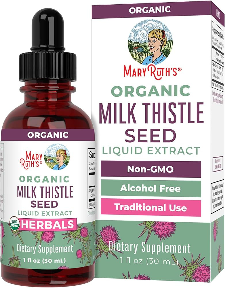 Mary Ruth's Organic Milk Thistle Seed Liquid Extract, 1 FZ | Amazon (US)