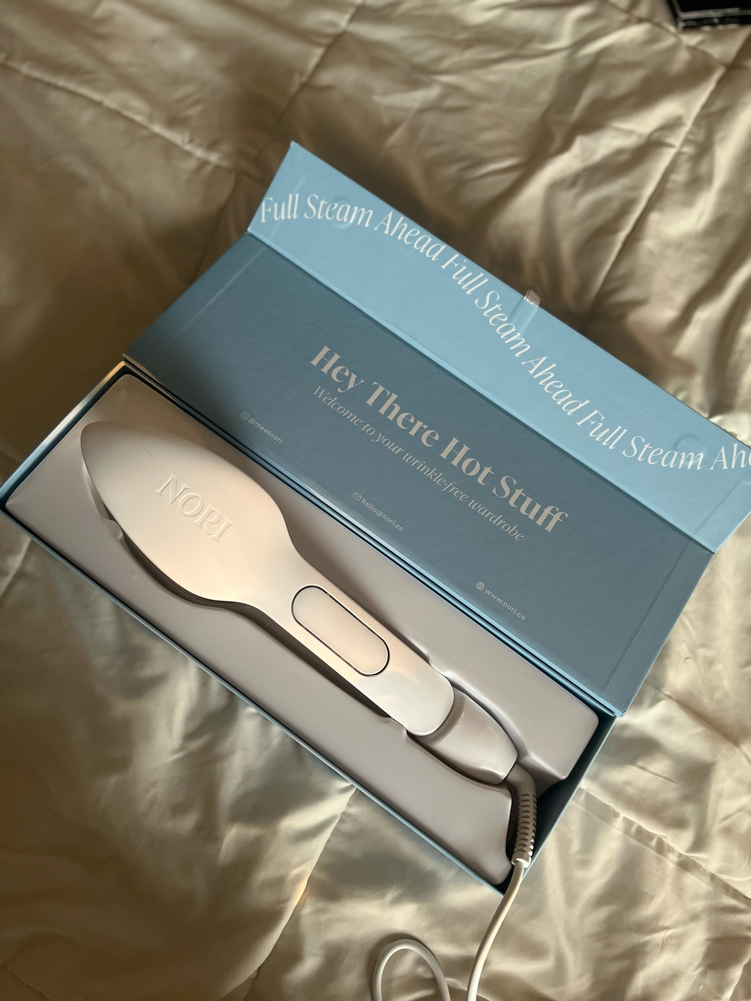 Ditch your Ironing Board with the nori press steam iron 

#LTKSeasonal #LTKHoliday #LTKGiftGuide