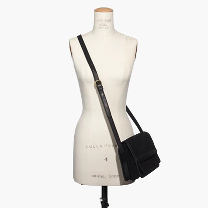 The Albury Crossbody Bag in Suede and Leather | Madewell