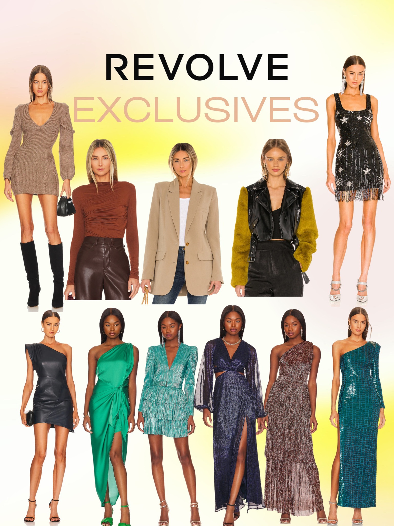 REVOLVE exclusives for fall and your next bug event! I love these fun pieces! The formal dresses are always top sellers- particularly from Sabina Musayev 

#LTKSeasonal #LTKstyletip #LTKHoliday