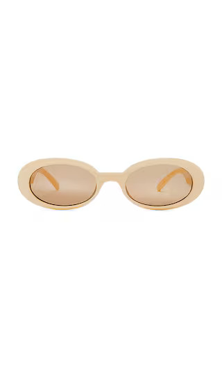 Work It! Sunglasses in Ivory Tan Tint | Revolve Clothing (Global)