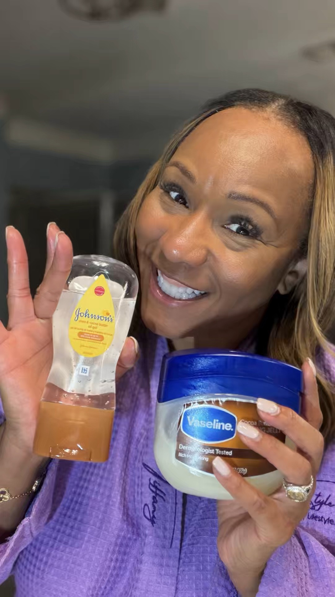 My carry-on beauty essentials - 
Vaseline Cocoa Butter Healing Jelly and Johnson’s Shea & Cocoa Butter Oil Gel keep my skin soft, hydrated, and glowing while traveling. Perfect for flights, vacations, dry hotel rooms, and everyday moisture. 
#TravelEssentials #GlowingSkin

#LTKBeauty #LTKTravel #LTKBeauty #LTKActive