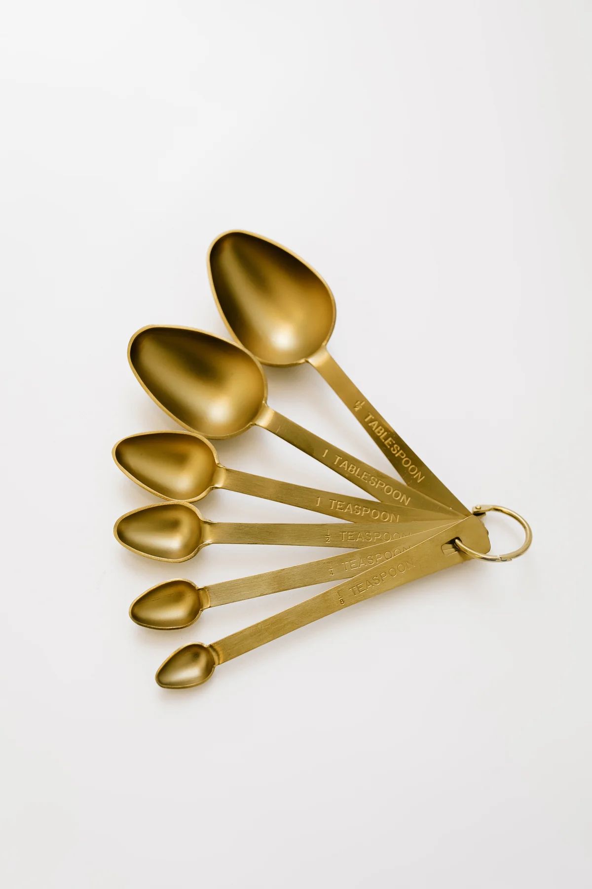 Betsey Stainless Steel Measuring Spoons | THELIFESTYLEDCO