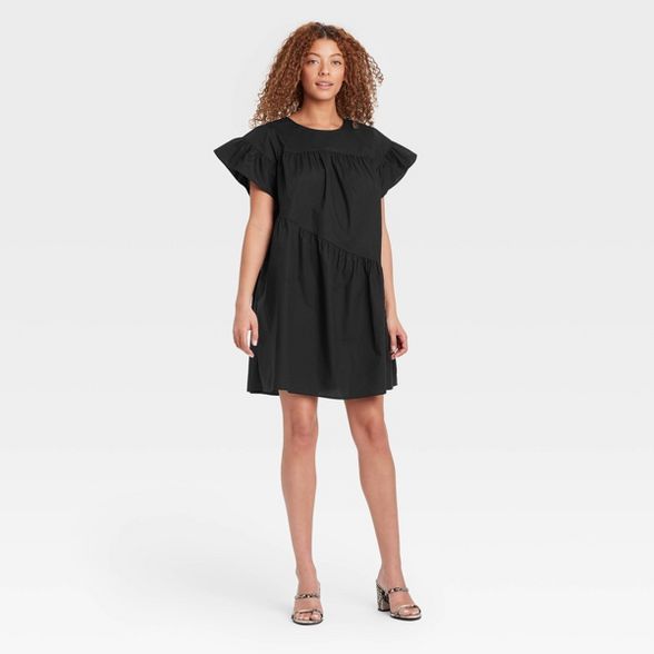 Women's Ruffle Short Sleeve Dress - Who What Wear™ | Target