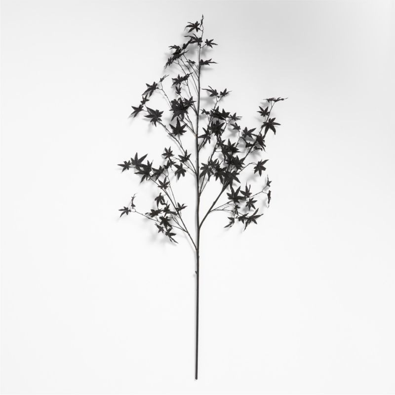 Faux Black Maple Stem 66" | Crate & Barrel | Crate & Barrel