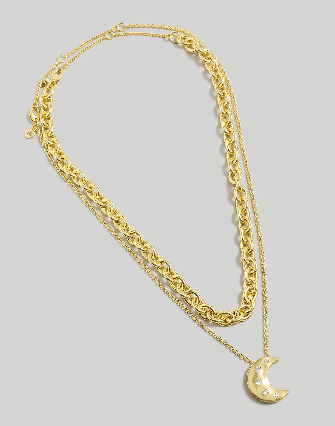 Two-Pack Moon Pendant Necklace Set | Madewell