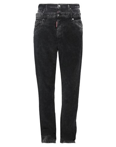Dsquared2 Man Pants Black Size 32 Cotton, Elastane | YOOX (US)