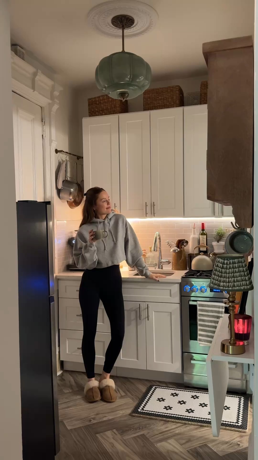 My tiny New York kitchen - updated floors edition! 
