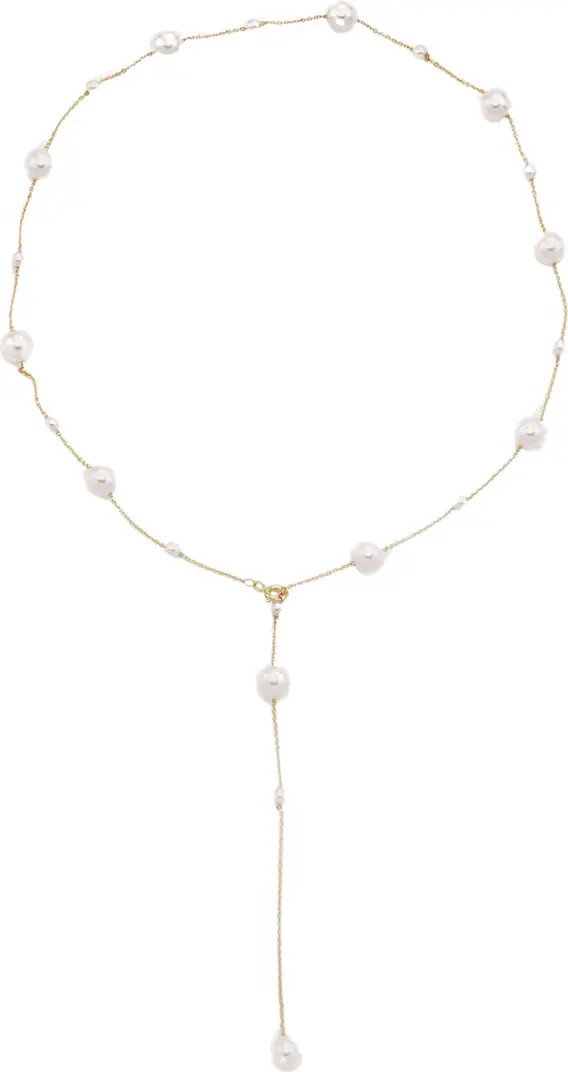 Petit Moments Elenor Imitation Pearl Station Y-Necklace | Nordstrom | Nordstrom