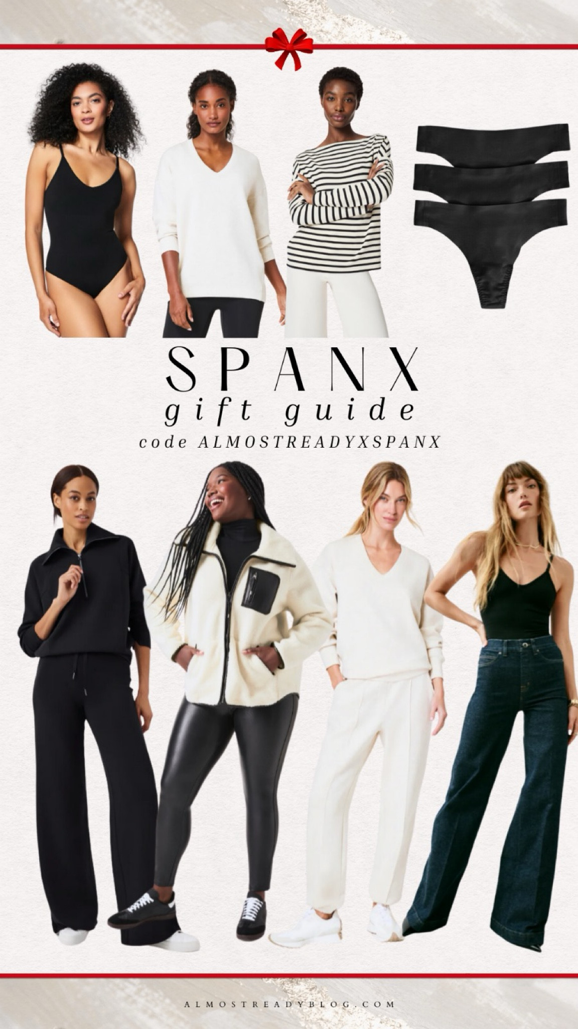 Spanx Holiday gift ideas code ALMOSTREADYXSPANX 

#LTKFindsUnder100 #LTKGiftGuide #LTKHoliday
