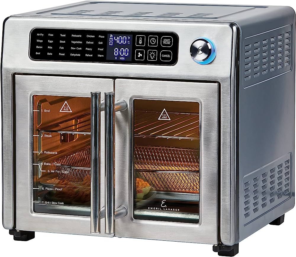 Emeril Lagasse (4-00675-02) 26 QT Extra Large Air Fryer with Grill Plate, Convection Toaster Oven... | Amazon (US)