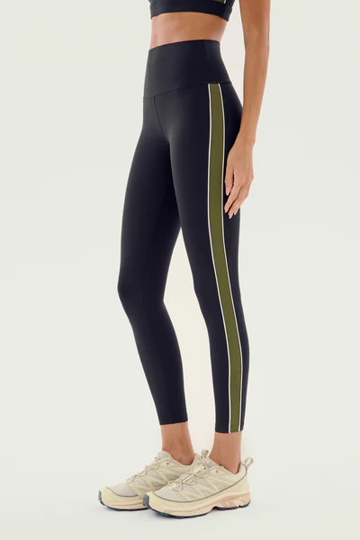 Margot Rigor Legging - Black/Olive | SPLITS59 | Splits59.com