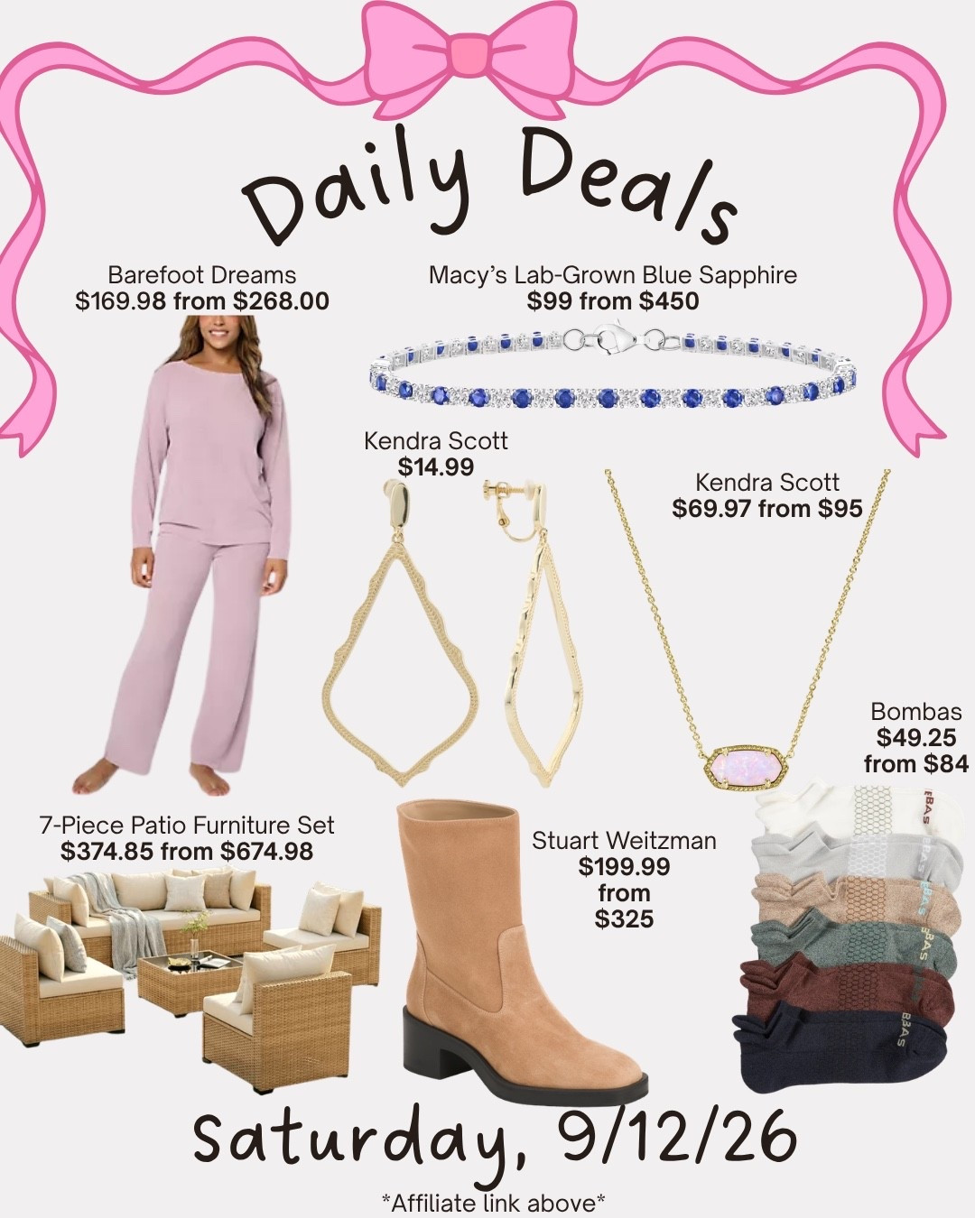 Daily deals

#LTKSaleAlert #LTKootd #LTKgrwm