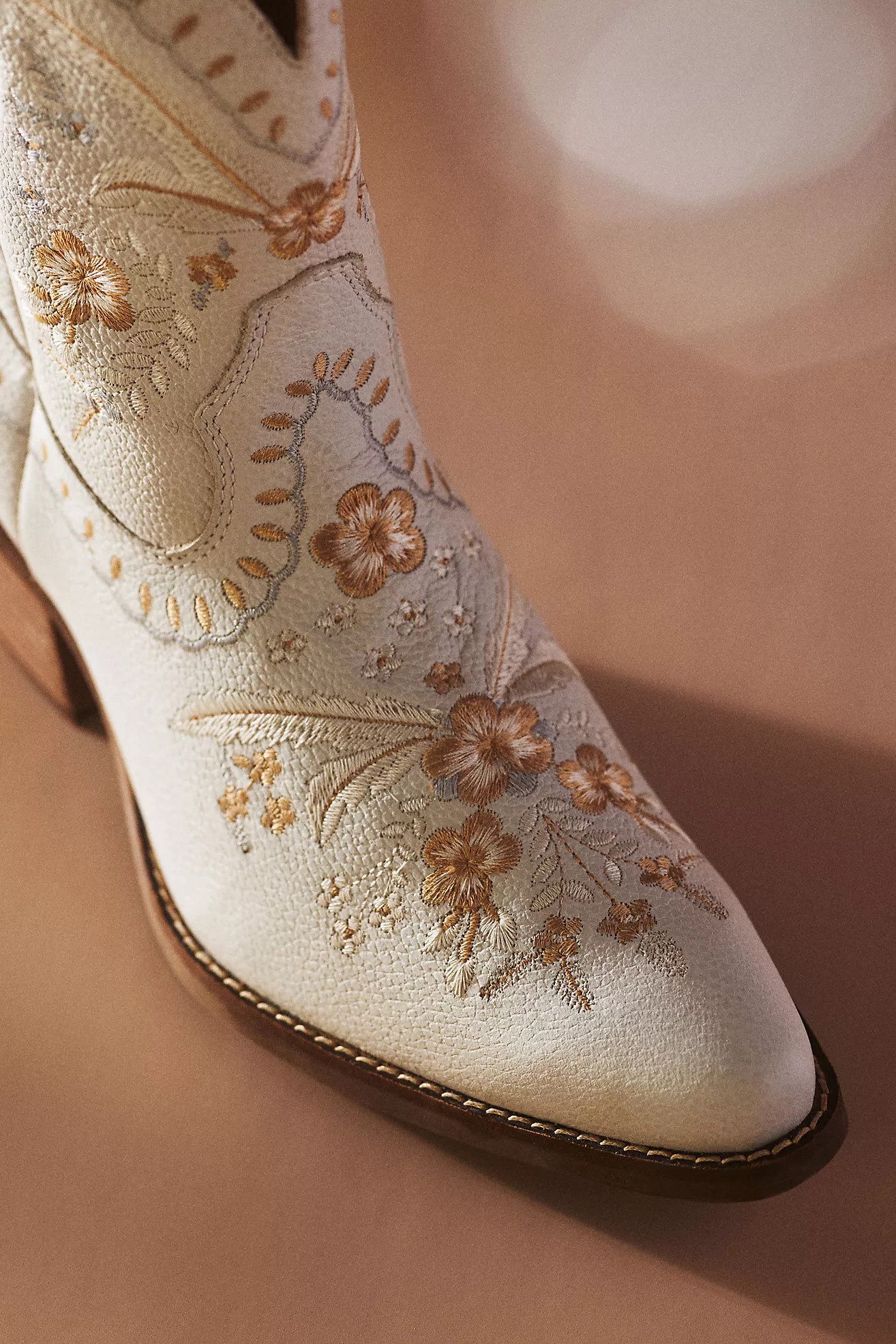Dingo 1969 Primrose Leather Booties | Anthropologie (US)