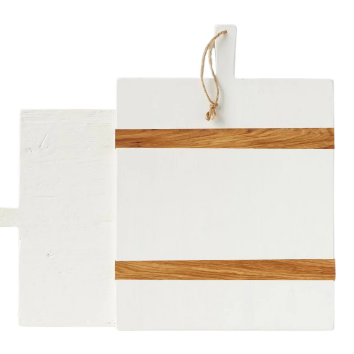 White Rectangle Mod Charcuterie Board | Mintwood Home