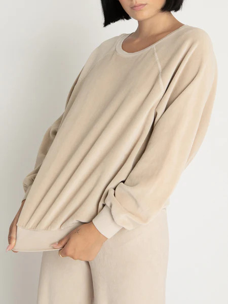 Samos Sweatshirt in Velour | Penfield Collective