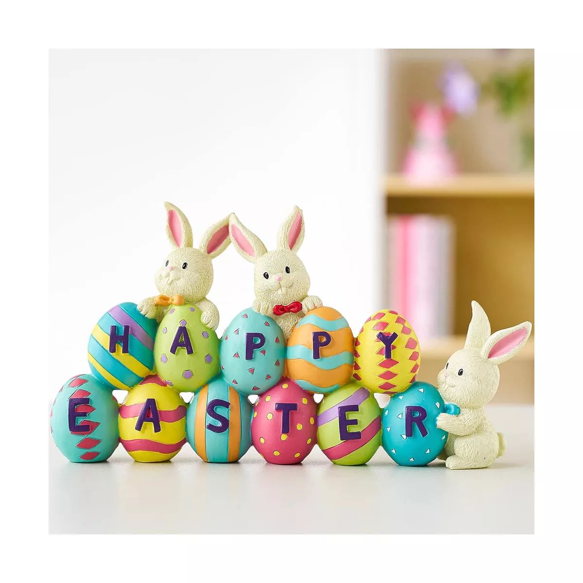 Syncfun Resin Centerpiece Decor with The Sign, Decoration Tabletop & Egg Figuring for Home and Of... | Target