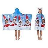 Franco Elf On The Shelf Holiday Kids Bath/Pool/Beach Soft Cotton Terry Hooded Towel Wrap, 24 in x 50 | Amazon (US)