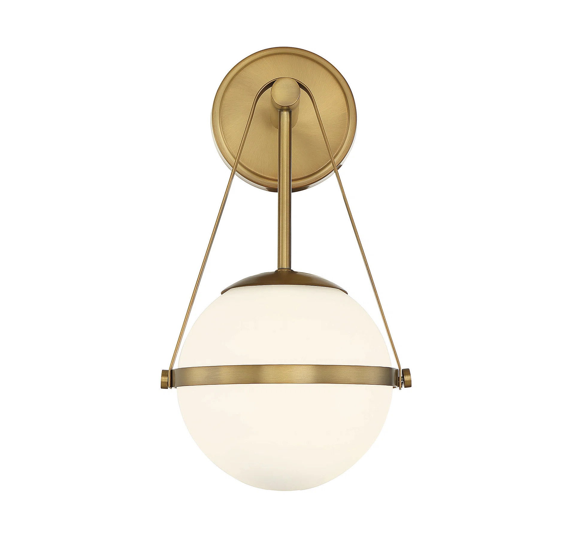Ayyan 1-Light Wall Sconce in Brass | Wayfair North America