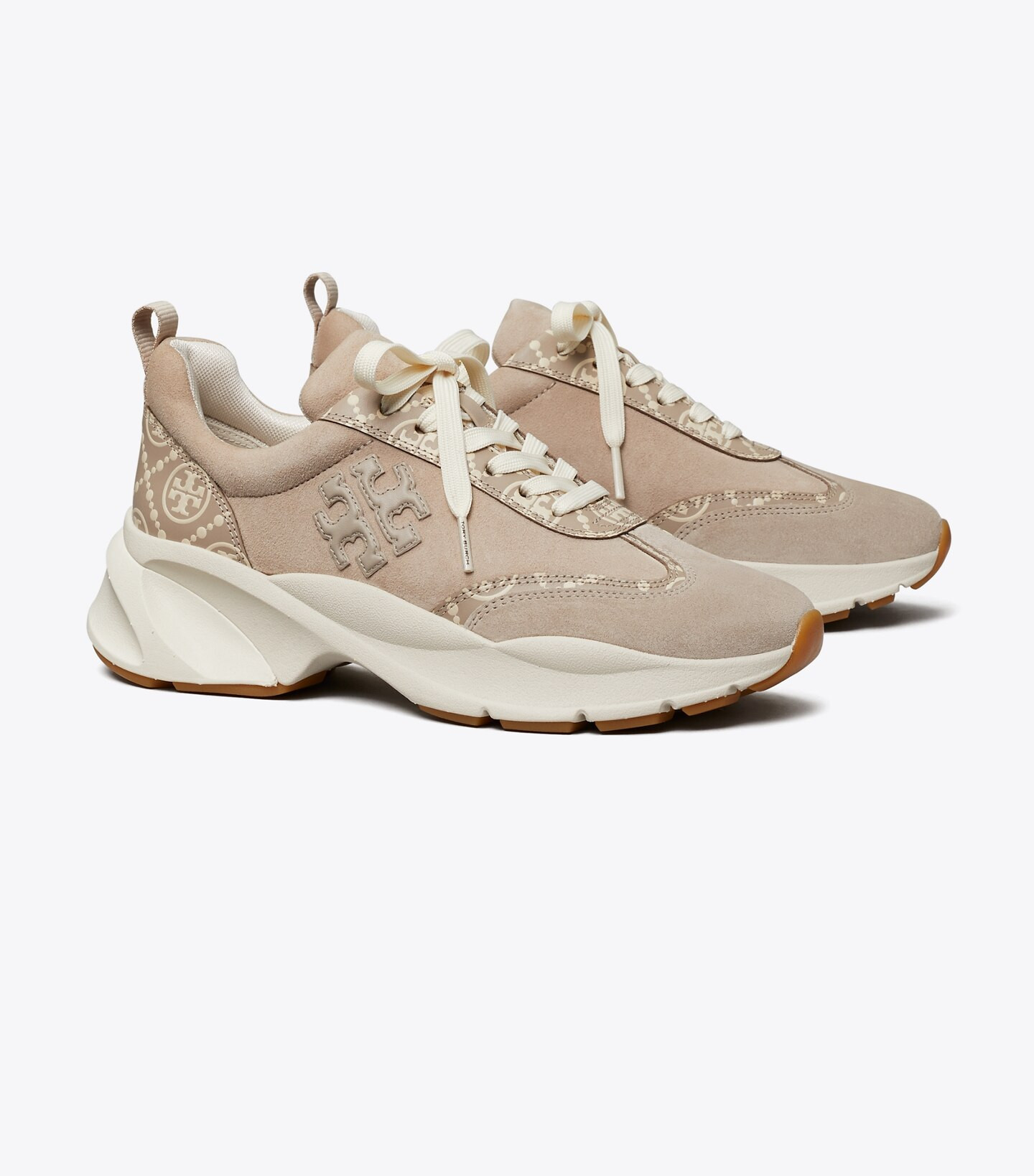 T MONOGRAM GOOD LUCK TRAINER | Tory Burch (US)