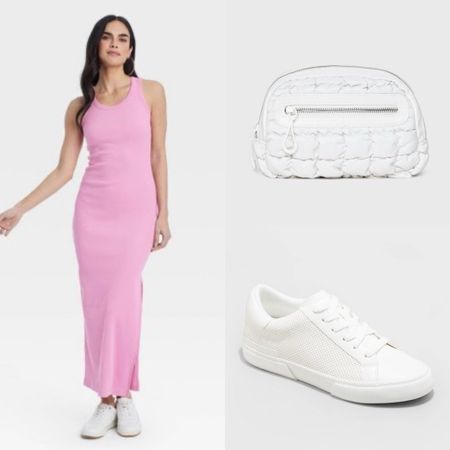 Affordable Target spring break outfit idea
Pink maxi fitted t shirt dress
Sleeveless
White sneakers
White puffer belt bag
Vacation 
What to pack


#LTKfindsunder50 #LTKitbag #LTKshoecrush