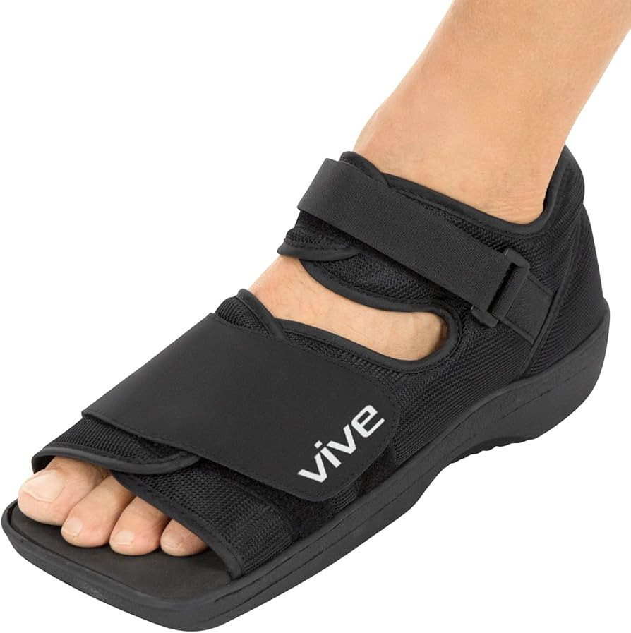 Vive Post Op Shoe - Lightweight Medical Walking Boot with Adjustable Strap - Orthopedic Recovery ... | Amazon (US)