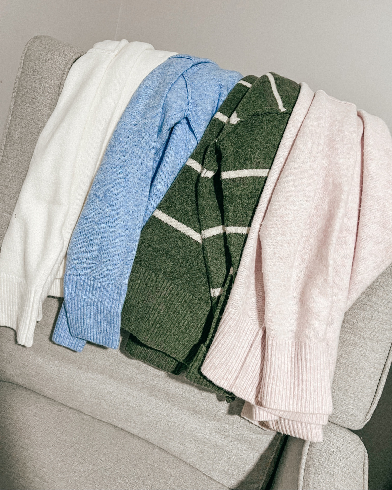 If you haven't grabbed one of these sweaters yet... RUN!! Selling out so fast and such amazing material and fit! I'm about 5'2" and a small fits my bump perfectly!! I wish I could get every color but I'll settle for four 👏🏼 currently on sale for $40! 

Fall sweaters, aerie sweaters, buttery soft sweater, fall fashion, bump friendly

#LTKfindsunder50 #LTKbump #LTKsalealert