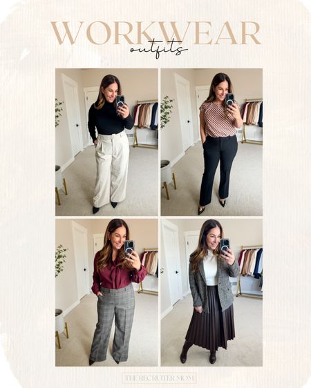 Workwear Outfits

Top Left: top tts, L // pants size up if in between, 14
Top Right: blouse tts, L // pants tts, 12R
Bottom Left: blouse tts, L // pants tts, 12R
Bottom Right: jacket tts, L // bodysuit size up if in between, L // skirt tts, L 

Workwear  Work outfit  Business inspo  Style guide  Seasonal workwear 

#LTKworkwear #LTKmidsize #LTKstyletip