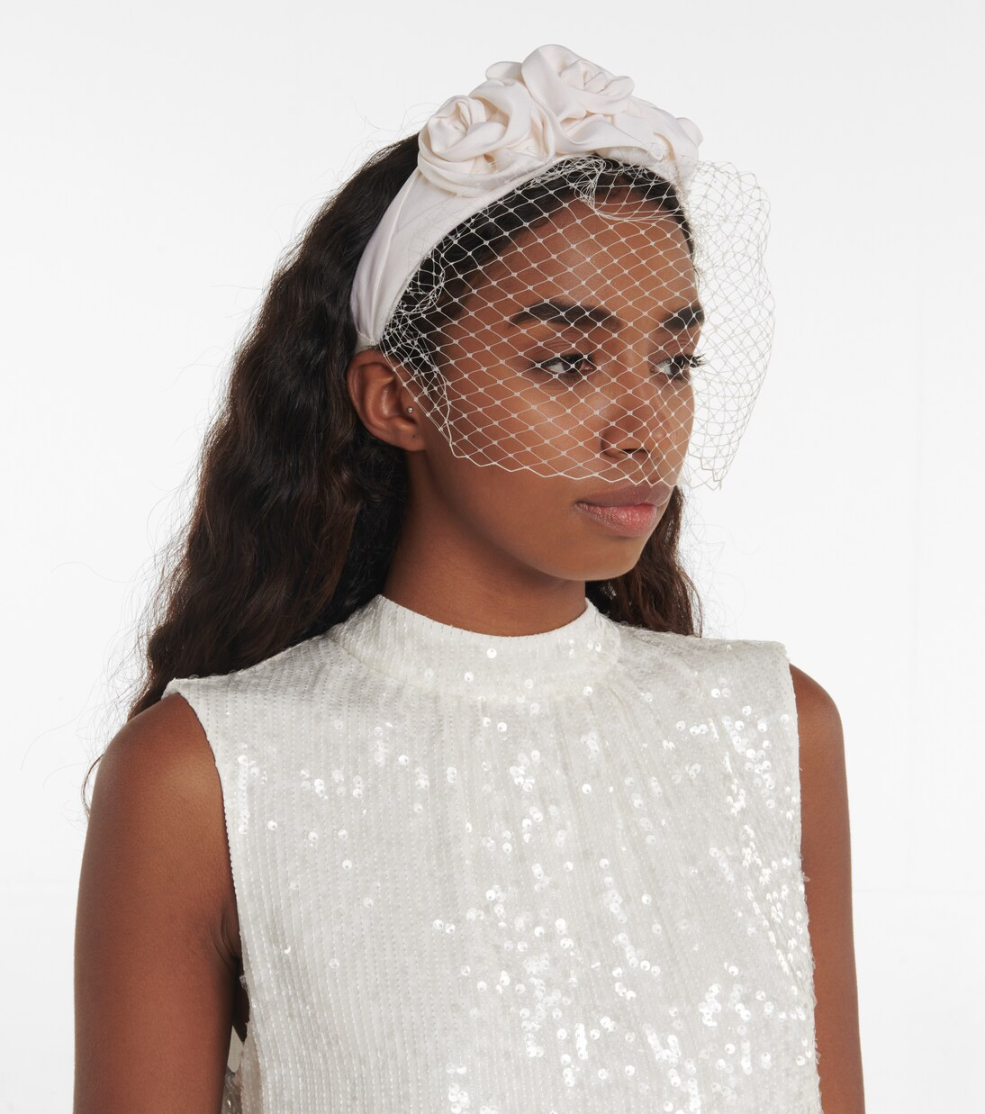 Triple Rossette Voilette headband | Mytheresa (US/CA)