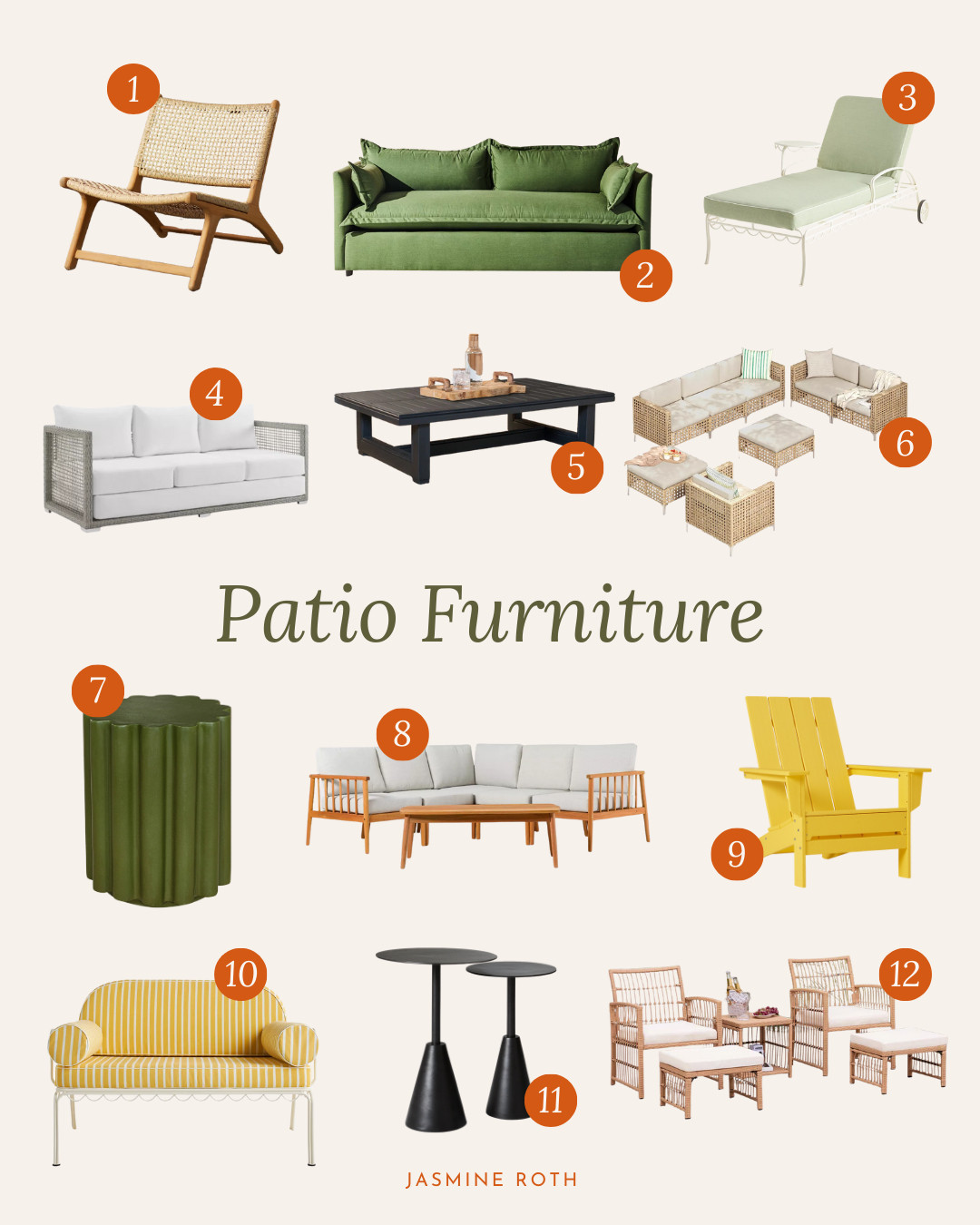 Get summer ready with some patio furniture!  

 #LTKSeasonal #LTKU #LTKHome