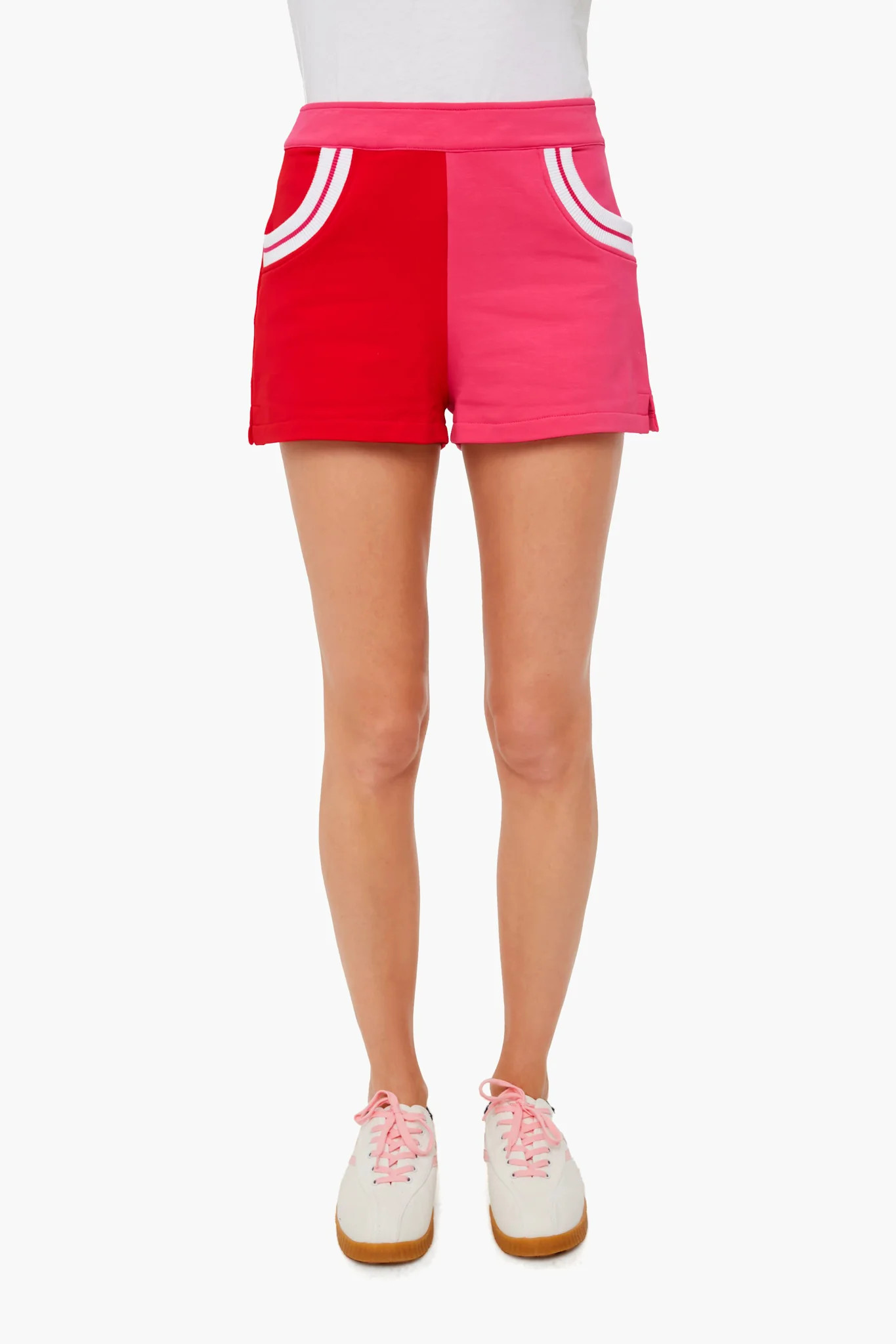 The Orchid Crimson Sophie Shorts 
                Solid & Striped | Tuckernuck (US)