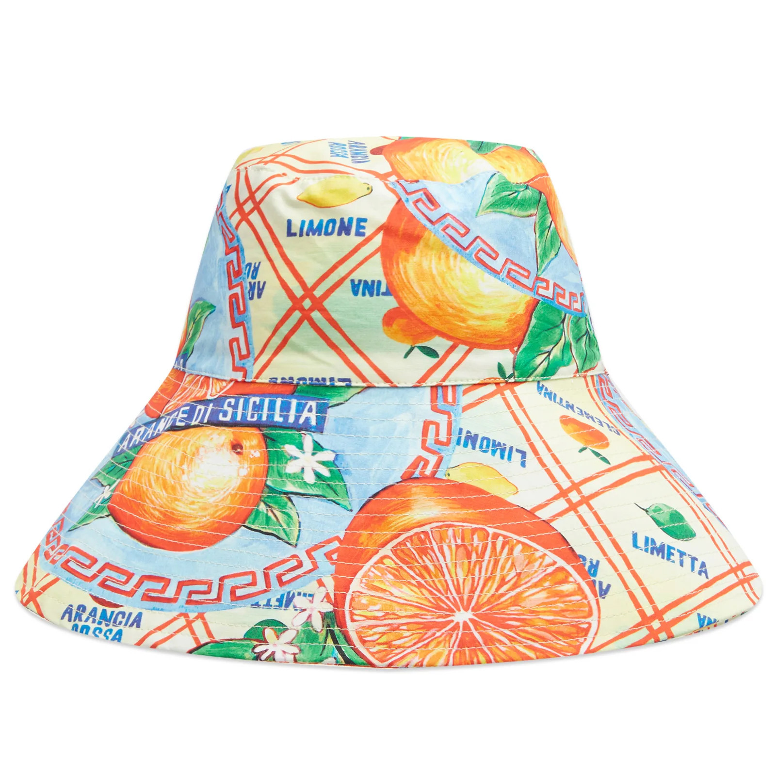 Damson Madder Women's Fruit Sun Hat Multi | END. Clothing