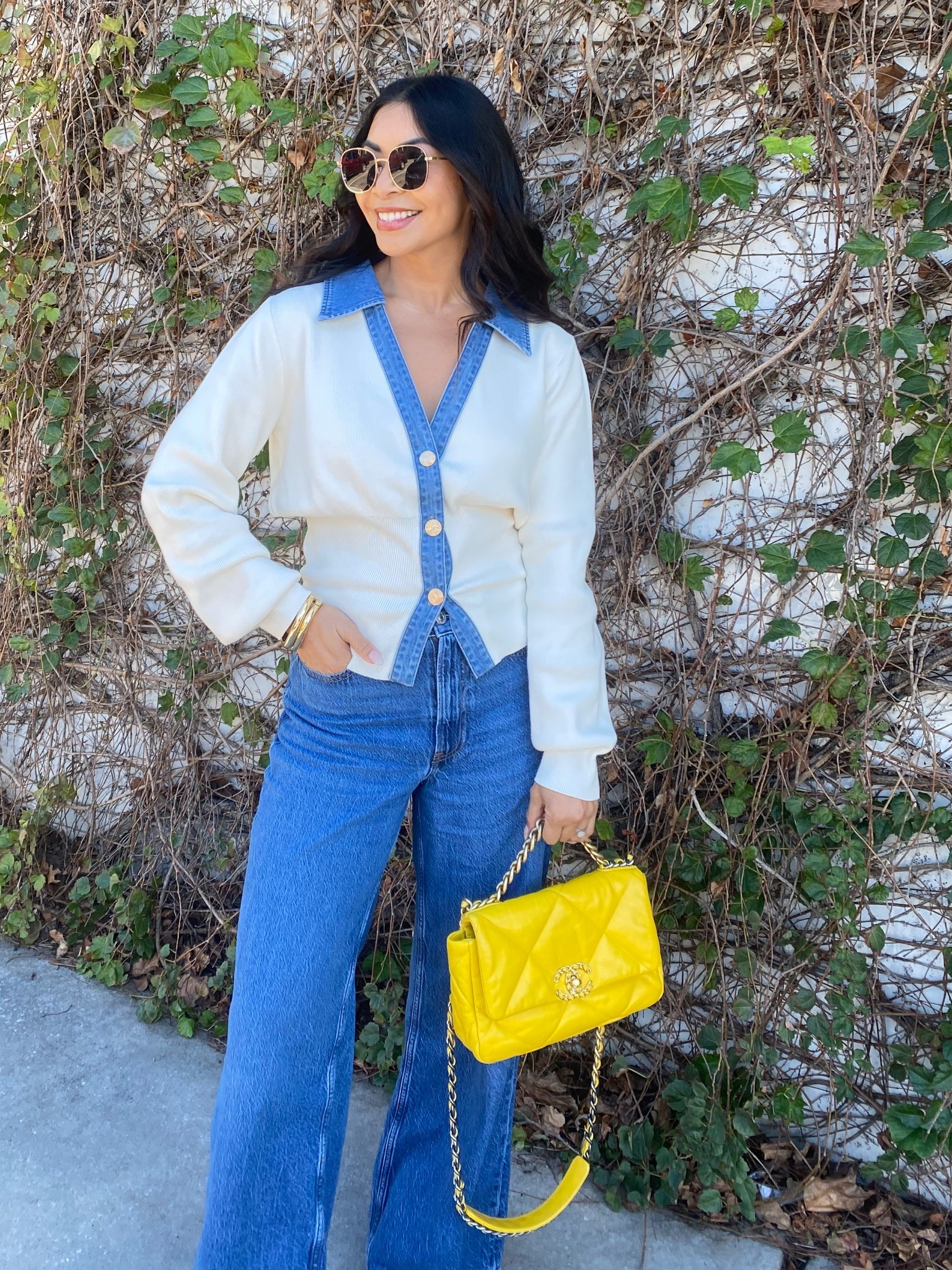 What I wore to lunch today. Wearing a medium in the sweater 

#LTKOver40 #LTKFindsUnder100 #LTKStyleTip