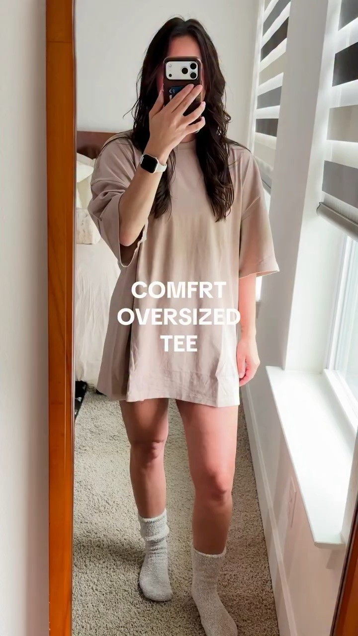 If you’re a hot sleeper and don’t like to wear pants or shorts to sleep in, then these oversized shirts are for you! Pre-shrunk so they don’t shrink after washing and drying! 

Code: KYLAH18

#oversizedshirt #comfyshirt #sleepshirt @comfrt