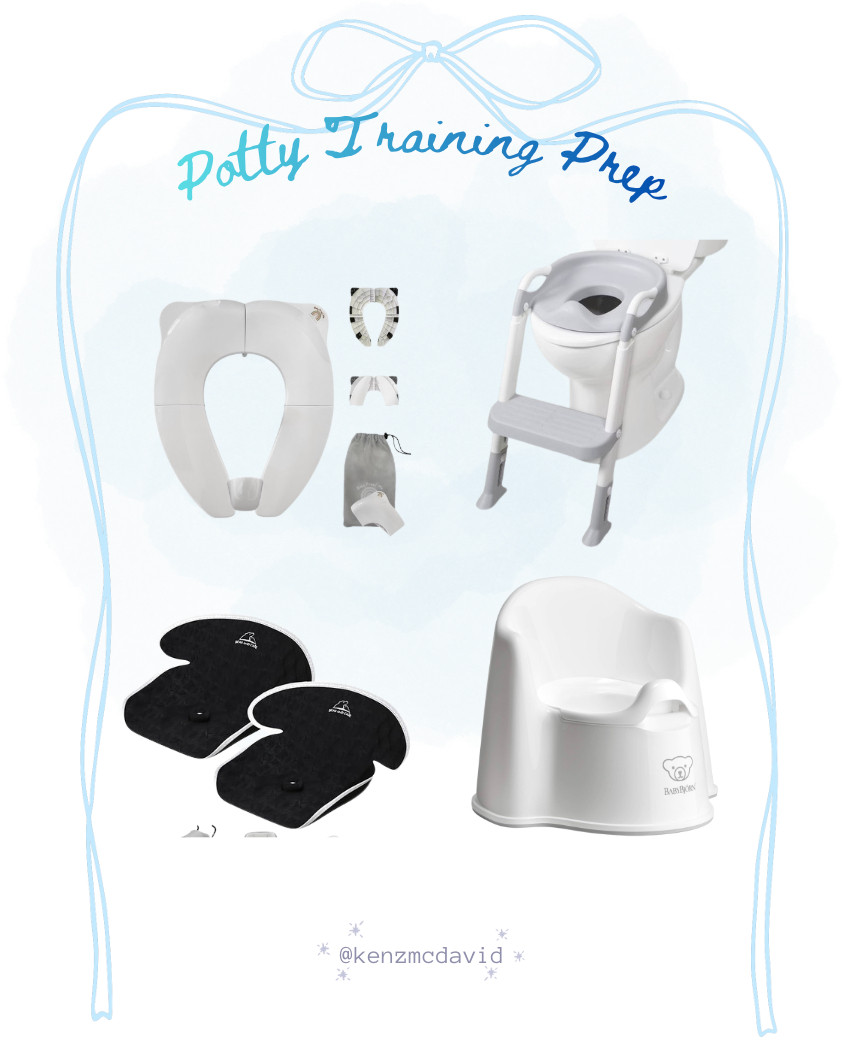 These are my non-negotiables for potty training!!  

 
